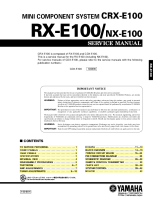 Yamaha NXE-100-Service-Manual